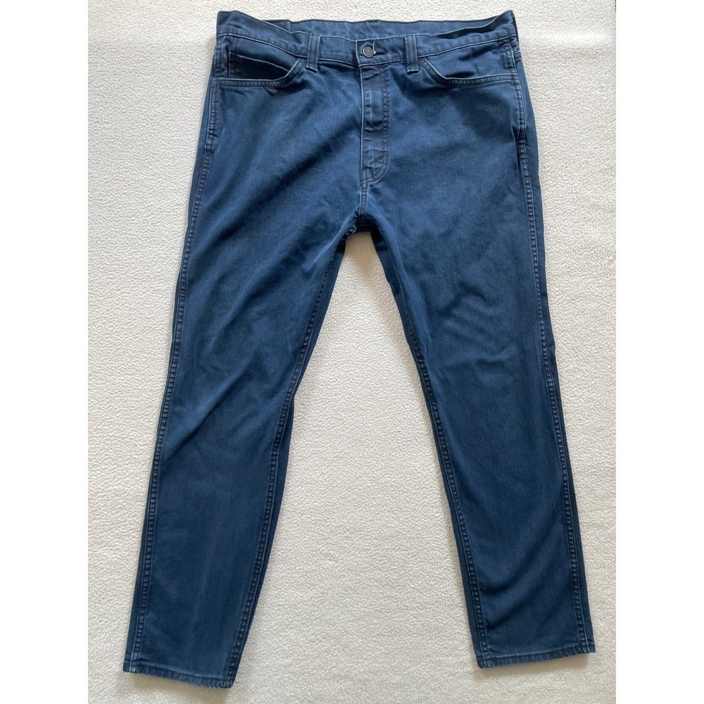 Levi's Men 508 36x32 Measure 38 x 29 Regular Taper Jeans Dark Wash Stretch Denim